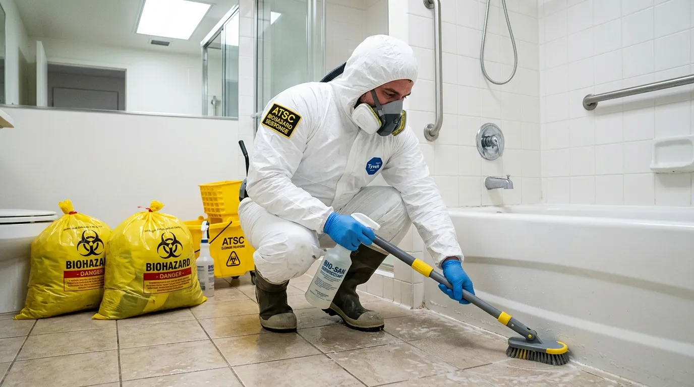 Decontamination equipment deployed for Blood Cleanup in South Kensington